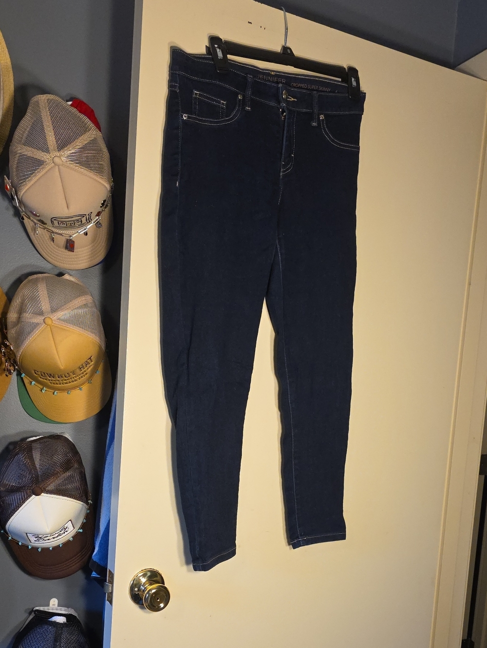 Jennifer Lopez Cropped Super Skinny Jean